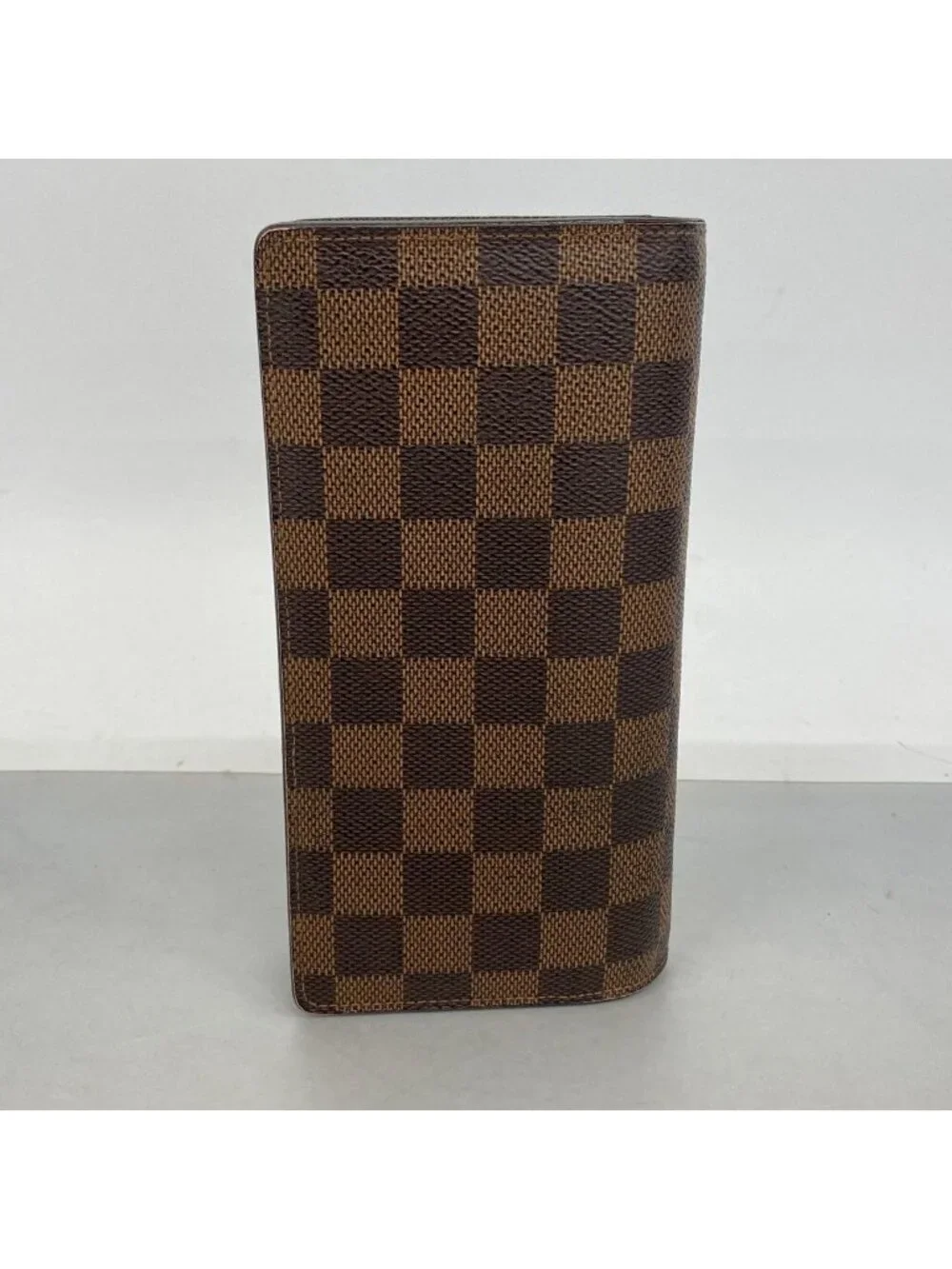 Louis Vuitton Wallet Damier Portefeuille Brazza Ebene